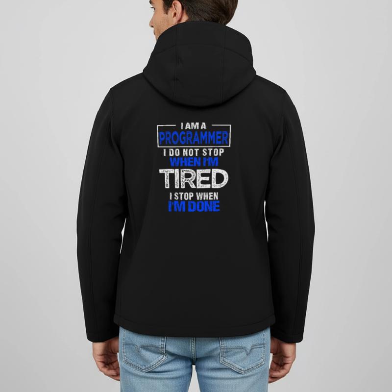 Progammierer Geschenk Programmiererin Developer Recycelte Männer Softshell-Jacke von Stanley/Stella