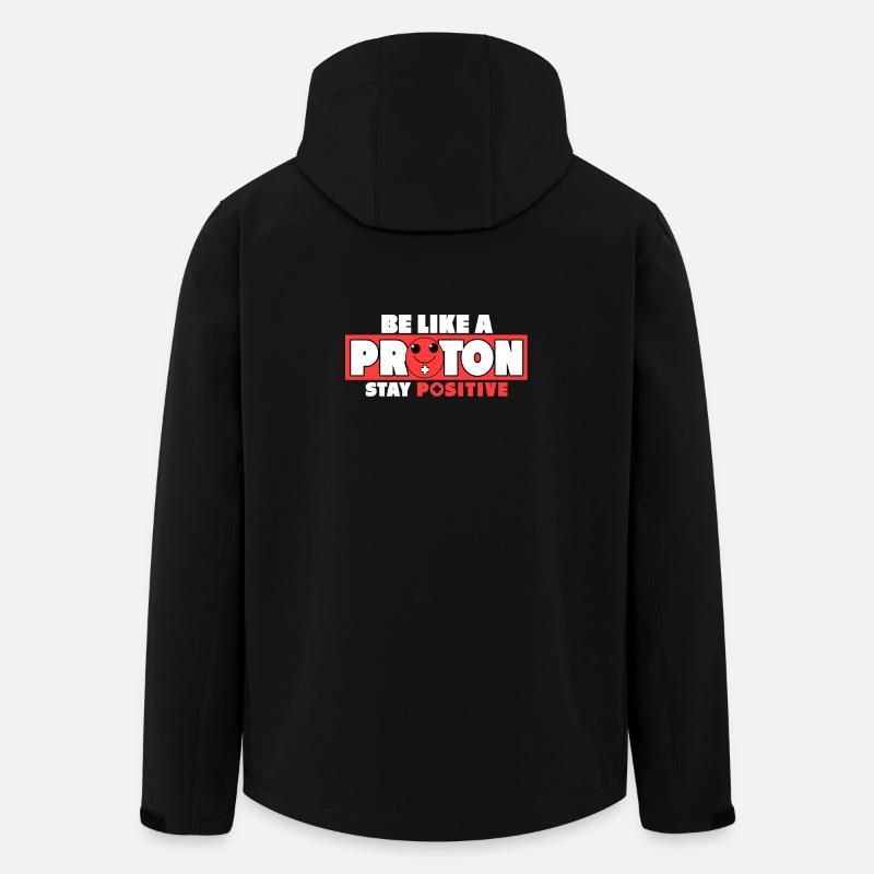 STAY POSITIVE - Recycelte Männer Softshell-Jacke von Stanley/Stella - Schwarz