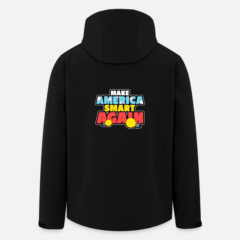 FAIRE AmericasMart AMÉRIQUE DE NOUVEAU - Veste softshell homme en polyester recyclé Stanley/Stella - noir