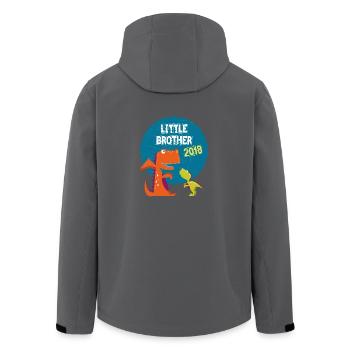 Petit Frère et sœurs Frère 2018 T-shirt - Veste softshell homme en polyester recyclé Stanley/Stella - noir - Dos - AI Model Male 185 light (185cm)