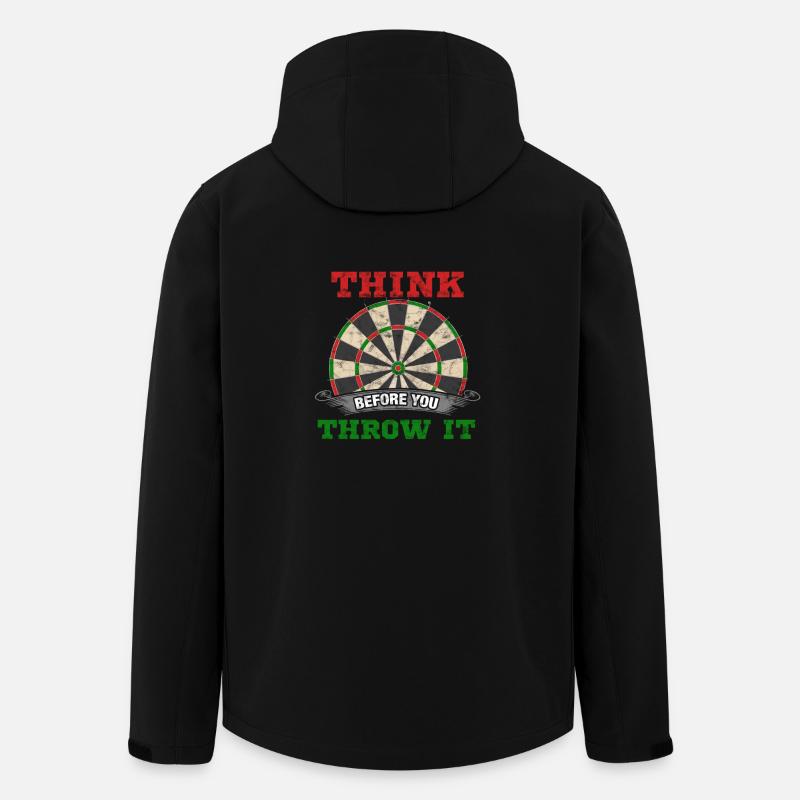 Fléchettes - Dartboard - Cadeau - Veste softshell homme en polyester recyclé Stanley/Stella - noir