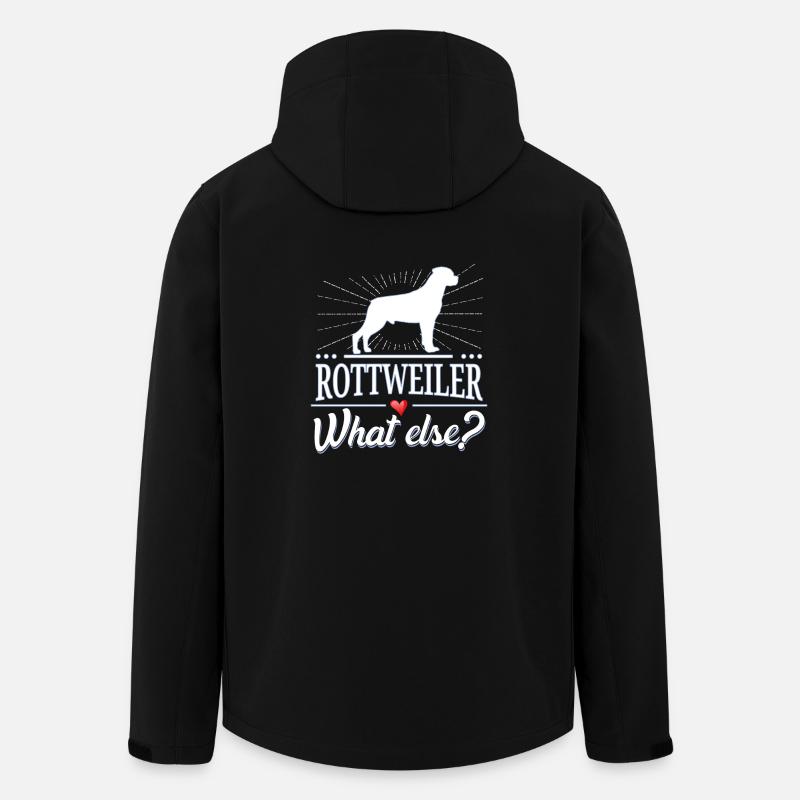 Rottweiler what else? - Men’s Recycled Softshell Jacket by Stanley/Stella - black