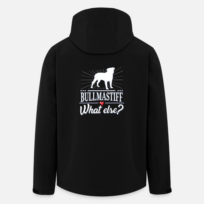 Bullmastiff what else? - Men’s Recycled Softshell Jacket by Stanley/Stella - black