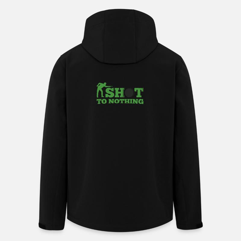 Snooker tiré à rien - Veste softshell homme en polyester recyclé Stanley/Stella - noir