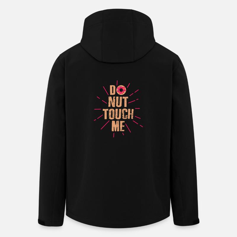 Do not touch me - Men’s Recycled Softshell Jacket by Stanley/Stella - black