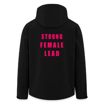 Strong female lead - Veste softshell homme en polyester recyclé Stanley/Stella - noir - Dos - AI Model Male 185 light (185cm)