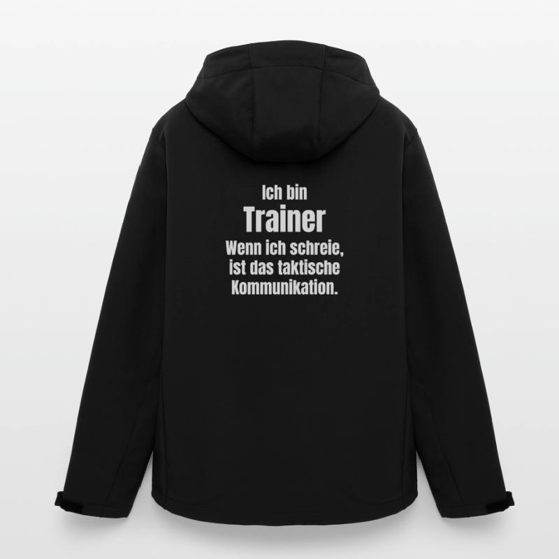 Trainer oder Übungsleiter Recycelte Männer Softshell-Jacke von Stanley/Stella