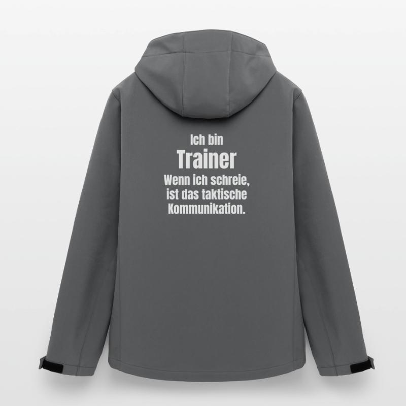 Trainer oder Übungsleiter Recycelte Männer Softshell-Jacke Discoverer von Stanley/Stella