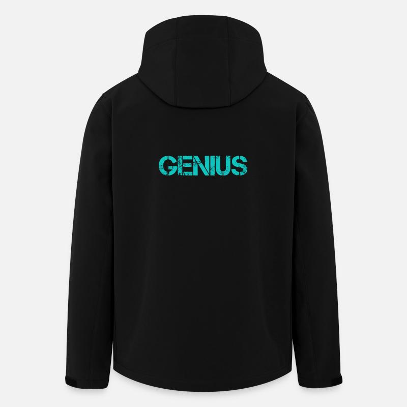 GENIUS - Recycelte Männer Softshell-Jacke von Stanley/Stella - Schwarz
