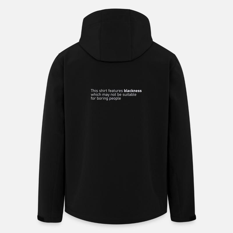 Noirceur - Veste softshell homme en polyester recyclé Stanley/Stella - noir