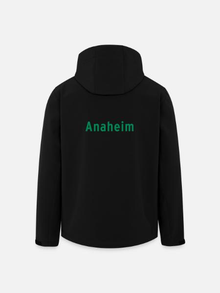 Anaheim - Men’s Recycled Softshell Jacket by Stanley/Stella - black