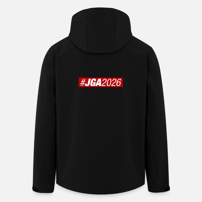 Jga 2026 Junggesellen - Recycelte Männer Softshell-Jacke von Stanley/Stella - Schwarz