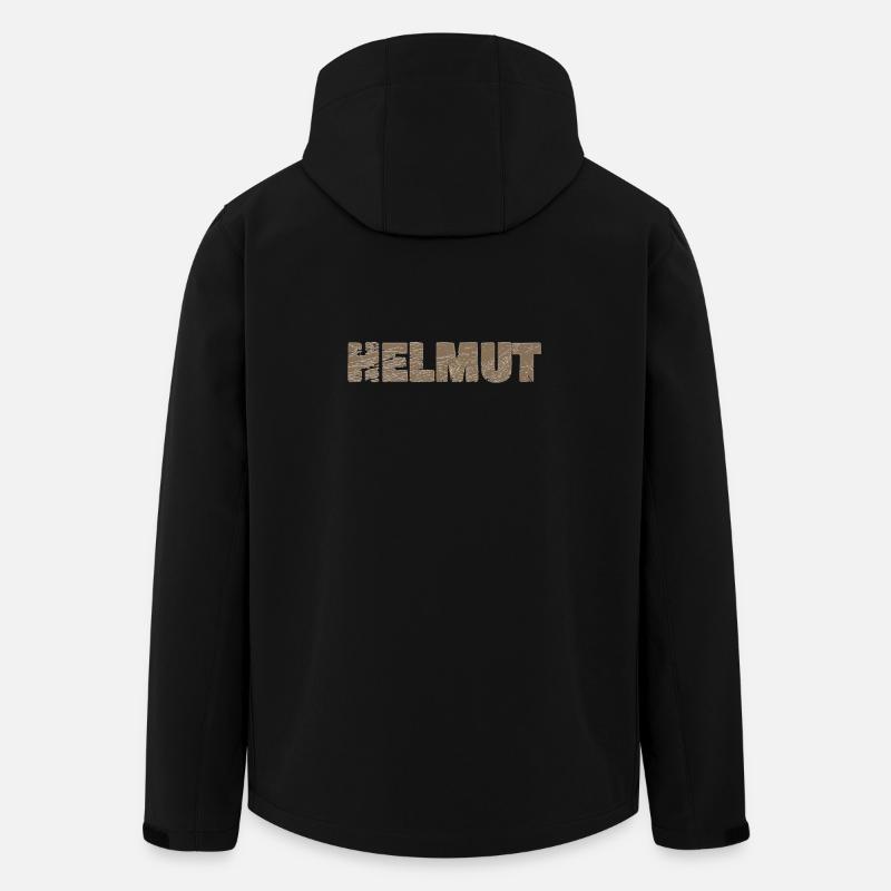 Gift for Helmut - Men’s Recycled Softshell Jacket by Stanley/Stella - black