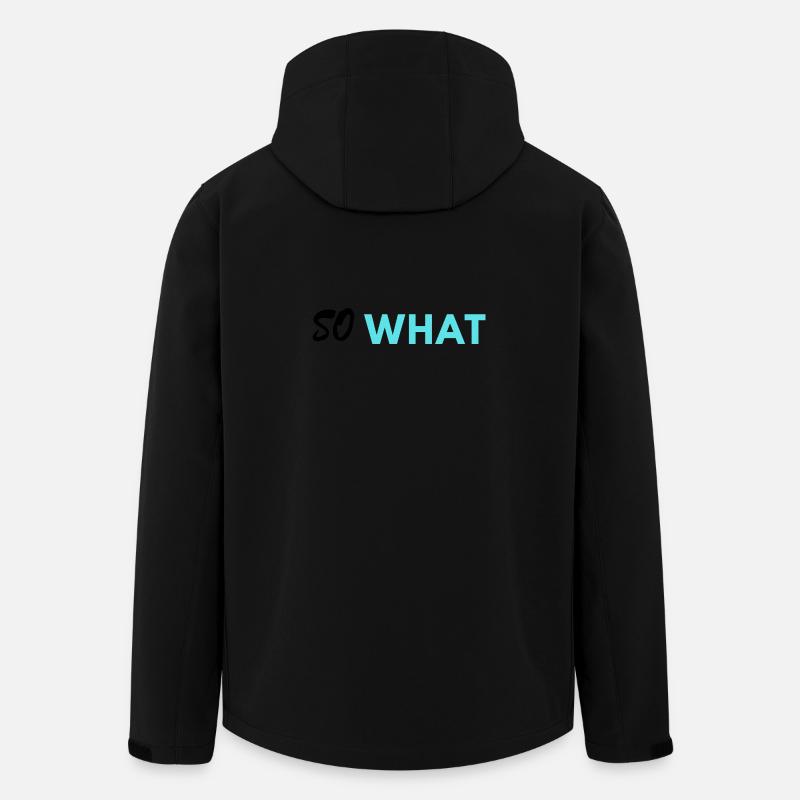 Also, was drucken - Recycelte Männer Softshell-Jacke von Stanley/Stella - Schwarz
