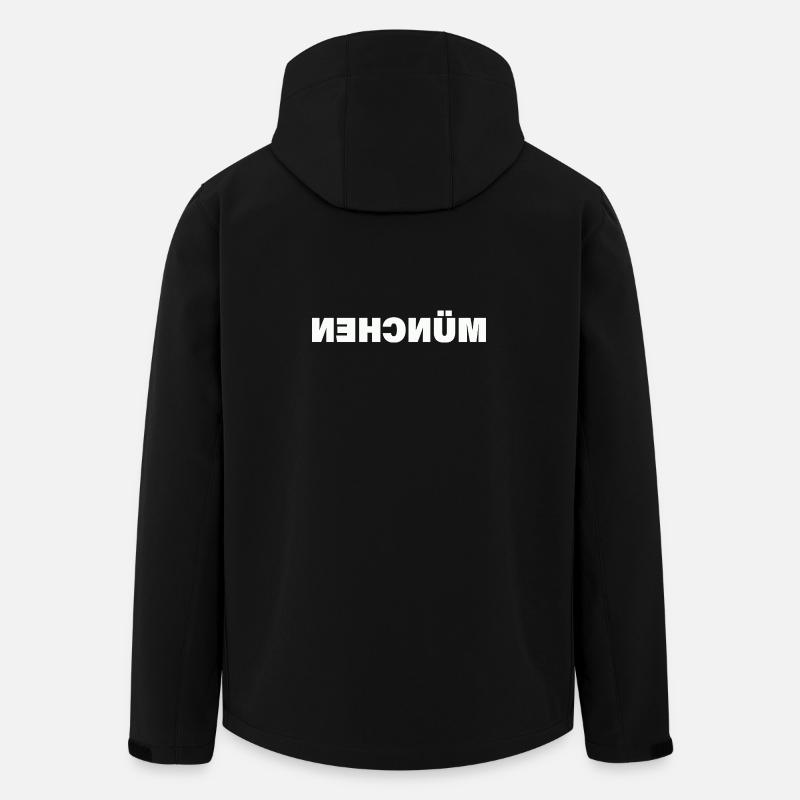 MÜNCHEN - Recycelte Männer Softshell-Jacke von Stanley/Stella - Schwarz