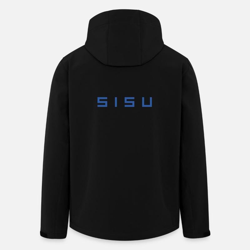 Sisu - Recycelte Männer Softshell-Jacke von Stanley/Stella - Schwarz
