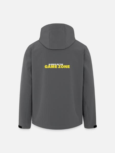 GAME ZONE - Men’s Recycled Softshell Jacket by Stanley/Stella - black