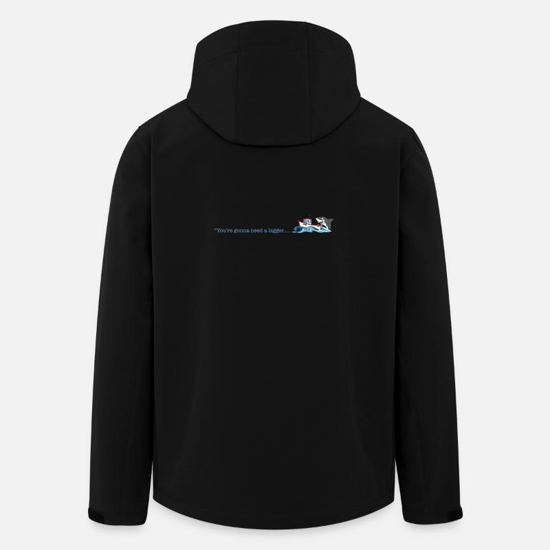 Jaws - Men’s Recycled Softshell Jacket by Stanley/Stella - black