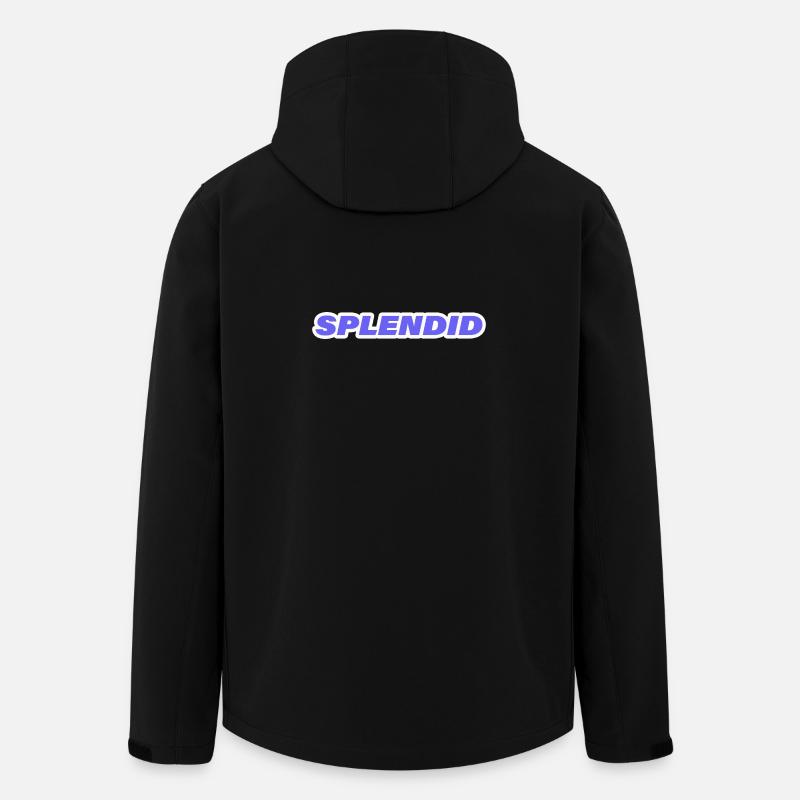 SPLENDID - Recycelte Männer Softshell-Jacke von Stanley/Stella - Schwarz