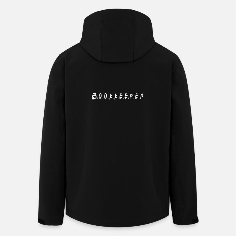 Buchhalter-Definition – lustiges Buchhaltungsgeschenk - Recycelte Männer Softshell-Jacke von Stanley/Stella - Schwarz
