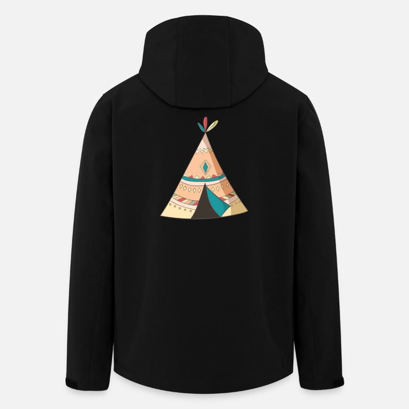 tipi - Stanley/Stella herre softshelljakke i genanvendt polyester - sort