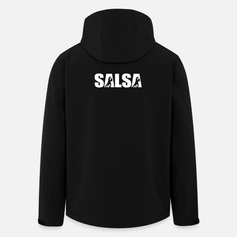Salsa - Men’s Recycled Softshell Jacket by Stanley/Stella - black