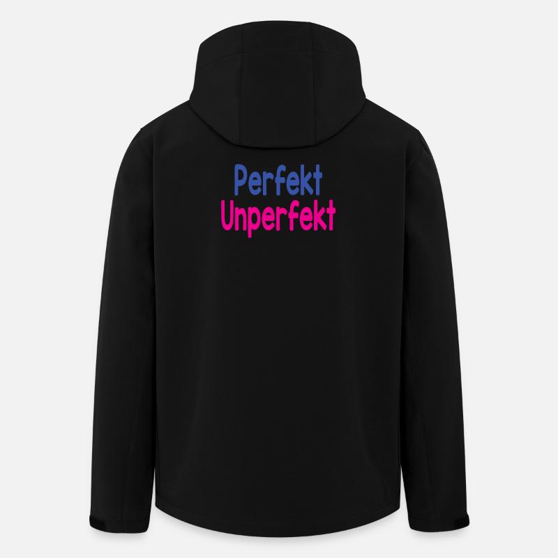 Perfekt - Unperfekt - Recycelte Männer Softshell-Jacke von Stanley/Stella - Schwarz