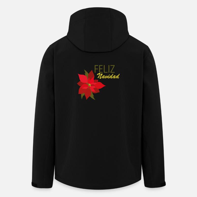 Feliz Navidad - Recycelte Männer Softshell-Jacke von Stanley/Stella - Schwarz