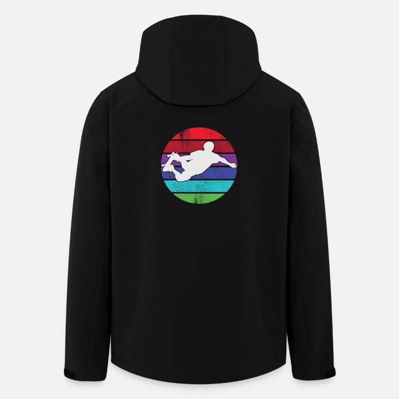 Skateboarding - Skateboarder - Recycelte Männer Softshell-Jacke von Stanley/Stella - Schwarz