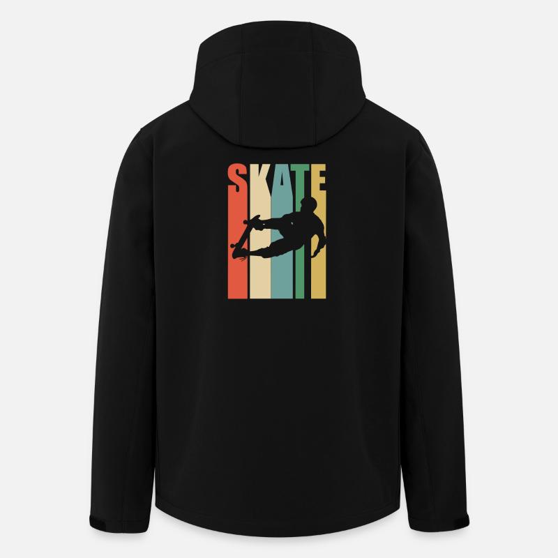 Skateboarden - Skaten - Recycelte Männer Softshell-Jacke von Stanley/Stella - Schwarz