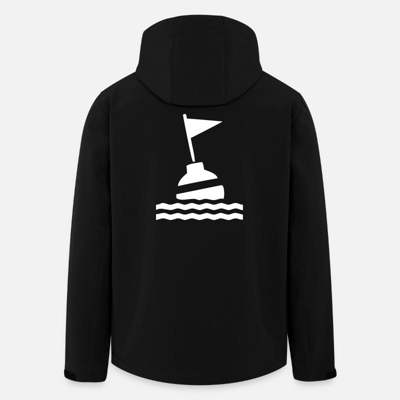 Boje - Recycelte Männer Softshell-Jacke von Stanley/Stella - Schwarz