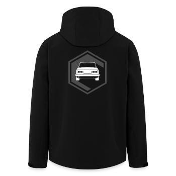 Wartburg DDR Oldtimer 535 warti Osteb Ost Grafik - Veste softshell homme en polyester recyclé Stanley/Stella - noir - Dos - AI Model Male 185 light (185cm)
