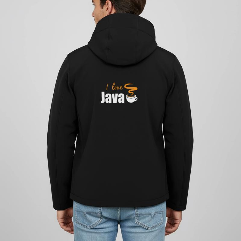 J'aime Java Veste softshell homme en polyester recyclé Stanley/Stella