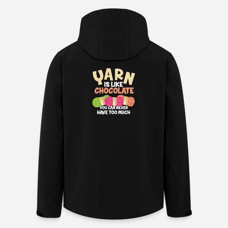 Häkeln - Recycelte Männer Softshell-Jacke von Stanley/Stella - Schwarz