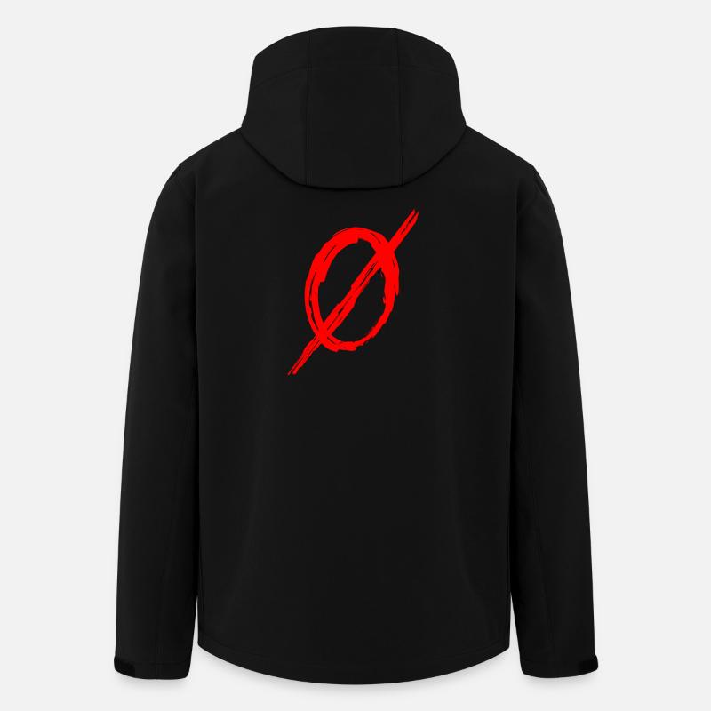 Zero Blood - Recycelte Männer Softshell-Jacke von Stanley/Stella - Schwarz