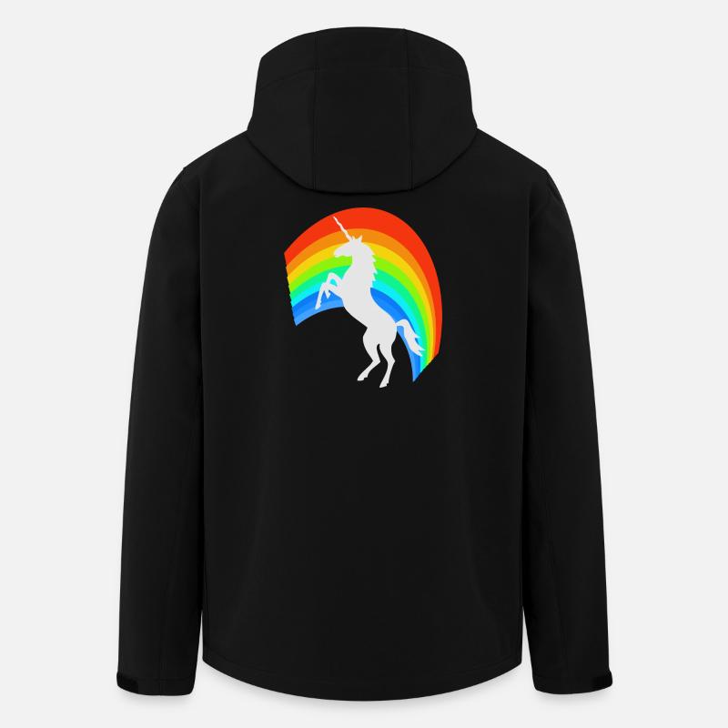 licorne - Veste softshell homme en polyester recyclé Stanley/Stella - noir