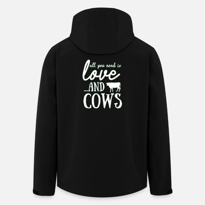 Bauer - Recycelte Männer Softshell-Jacke von Stanley/Stella - Schwarz