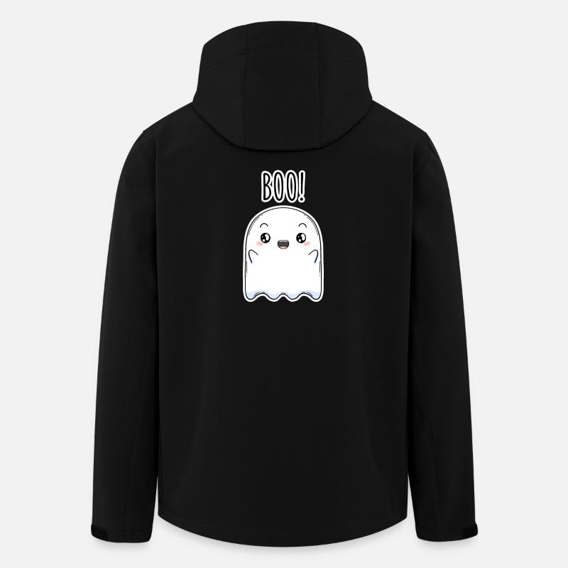 Halloween Geist - Recycelte Männer Softshell-Jacke von Stanley/Stella - Schwarz