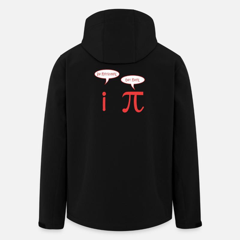 Math - Men’s Recycled Softshell Jacket by Stanley/Stella - black