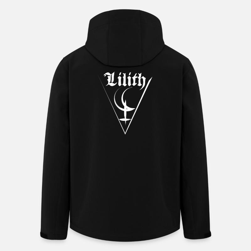 Simbolo di Lilith - Giacca softshell uomo in poliestere riciclato di Stanley/Stella - nero