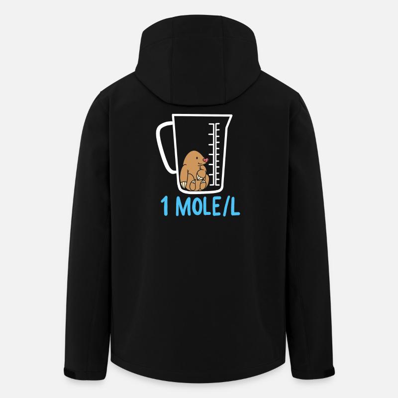 Enseignement des sciences - Veste softshell homme en polyester recyclé Stanley/Stella - noir