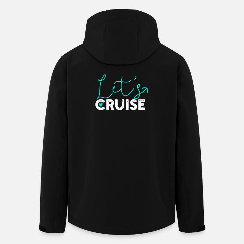 cruise - Men’s Recycled Softshell Jacket by Stanley/Stella - black