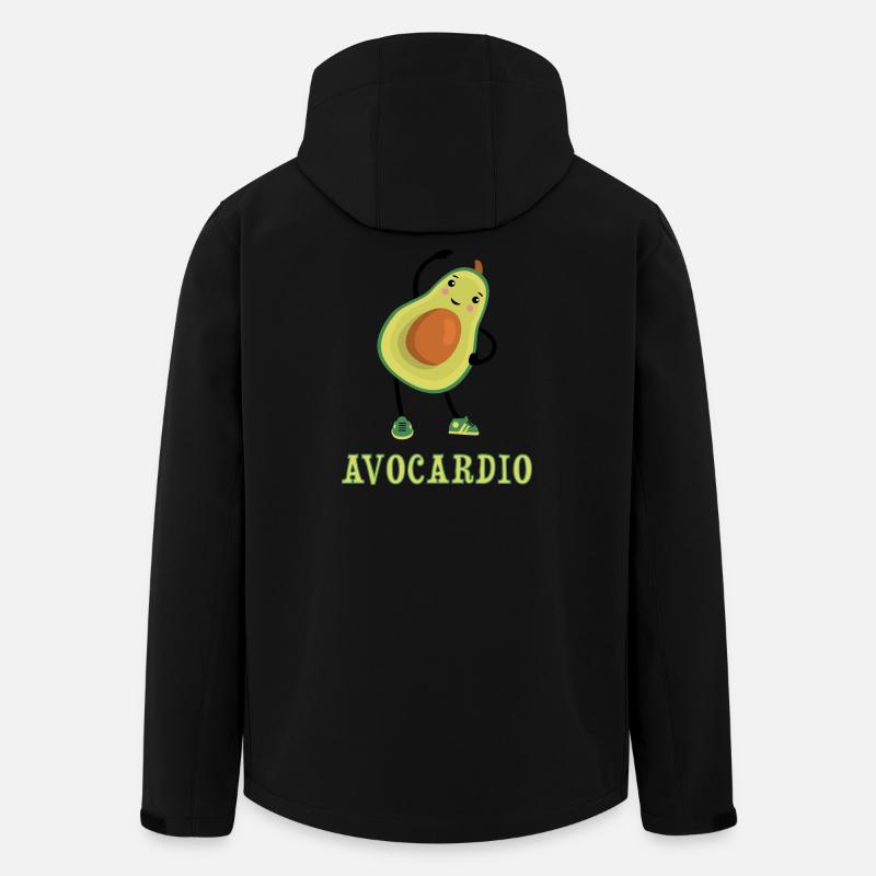 avocardio funny - Veste softshell homme en polyester recyclé Stanley/Stella - noir
