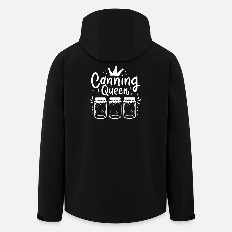 Canning jars jam - Men’s Recycled Softshell Jacket by Stanley/Stella - black