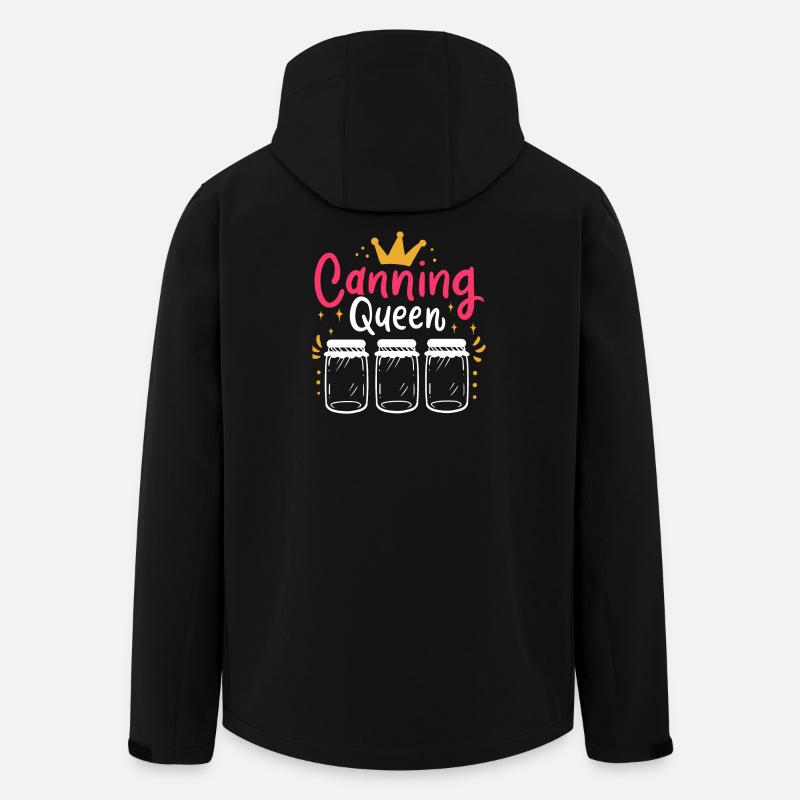 Einmachen Einkochen - Recycelte Männer Softshell-Jacke von Stanley/Stella - Schwarz