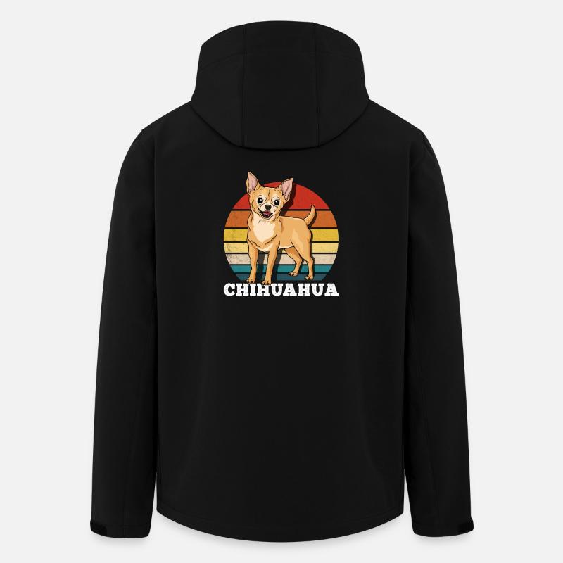 Chihuahua - Recycelte Männer Softshell-Jacke von Stanley/Stella - Schwarz