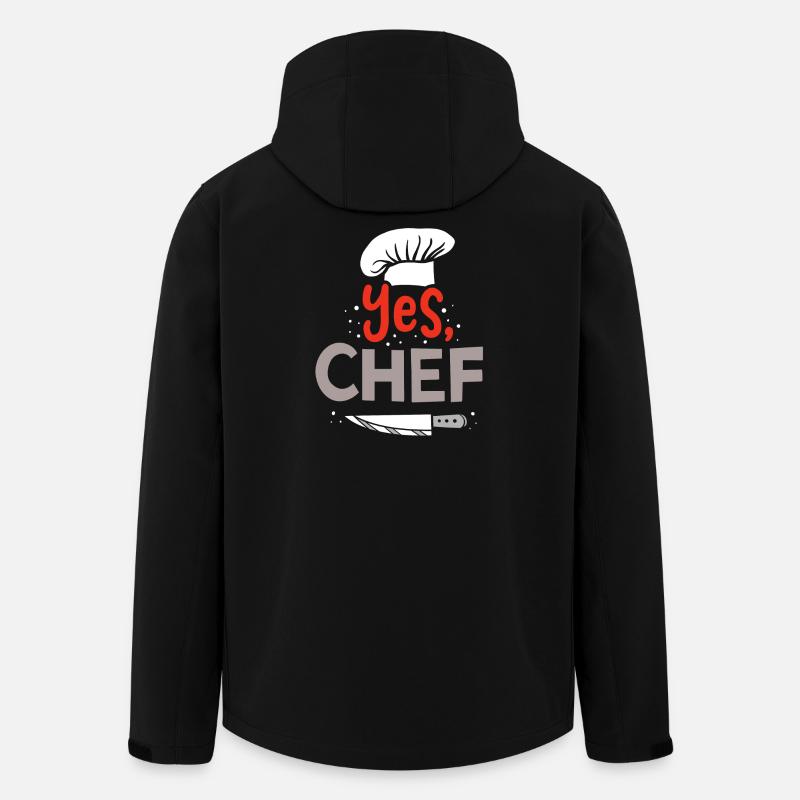 Chef cuisinier - Veste softshell homme en polyester recyclé Discoverer Stanley/Stella - noir