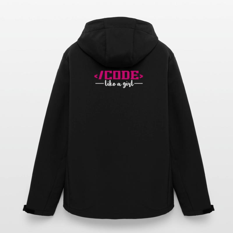 Codierung Programmierung Informatik Recycelte Männer Softshell-Jacke von Stanley/Stella
