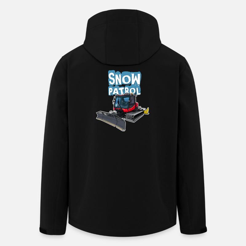 Snowcat Bully - Veste softshell homme en polyester recyclé Stanley/Stella - noir
