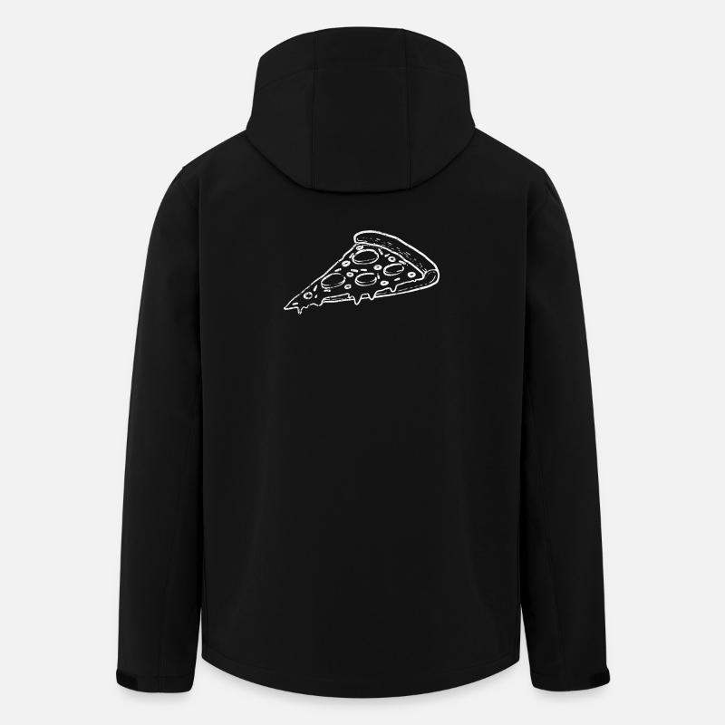 Pizza Pizzeria Pizza Baker - Veste softshell homme en polyester recyclé Stanley/Stella - noir